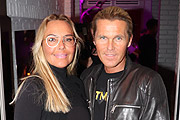 Natascha Ochsenknecht mit Freund Olli @ "Connections PR X-Mas Cocktail 2018" Party mit VIP‘s im Weinkeller. Agentur-Weihnachtsparty am 10.12.2018 (©Foto: Martin Schmitz)